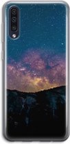 Case Company® - Hoesje geschikt voor Samsung Galaxy A50 hoesje - Travel to space - Soft Cover Telefoonhoesje - Bescherming aan alle Kanten en Schermrand