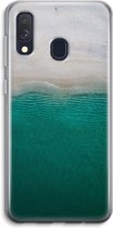 Case Company® - Hoesje geschikt voor Samsung Galaxy A40 hoesje - Stranded - Soft Cover Telefoonhoesje - Bescherming aan alle Kanten en Schermrand