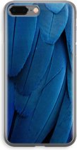 Case Company® - Hoesje geschikt voor iPhone 8 Plus hoesje - Pauw - Soft Cover Telefoonhoesje - Bescherming aan alle Kanten en Schermrand