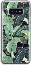 Case Company® - Hoesje geschikt voor Samsung Galaxy S10e hoesje - Bananenbladeren - Soft Cover Telefoonhoesje - Bescherming aan alle Kanten en Schermrand