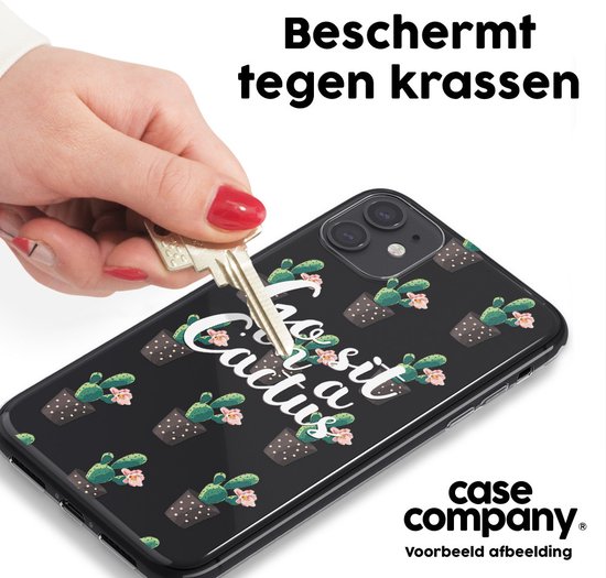 Case Company® - Hoesje geschikt voor Samsung Galaxy A20e hoesje - Cactus quote - Soft Cover Telefoonhoesje - Bescherming aan alle Kanten en Schermrand