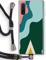 Case Company® - Coque Samsung Galaxy Note 10 avec cordon - Noor B - Protection de téléphone avec cordon Zwart - Protection de tous les côtés et sur la lunette de l'écran