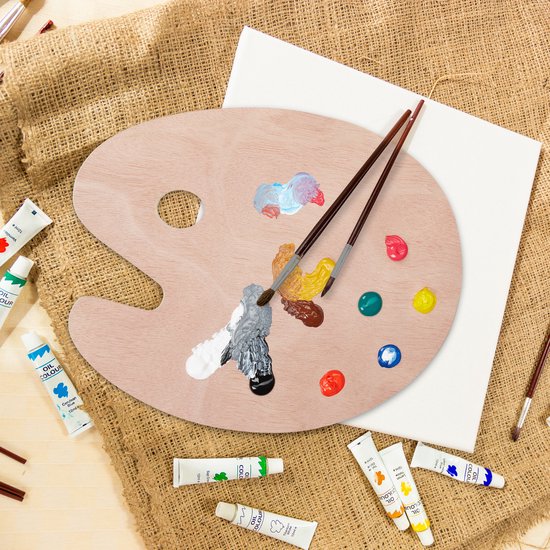 Opvouwbaar Palet VerfPalet Aquarel Palet Box Kunstenaar Tekengereedschap 16 Kleuren | NL