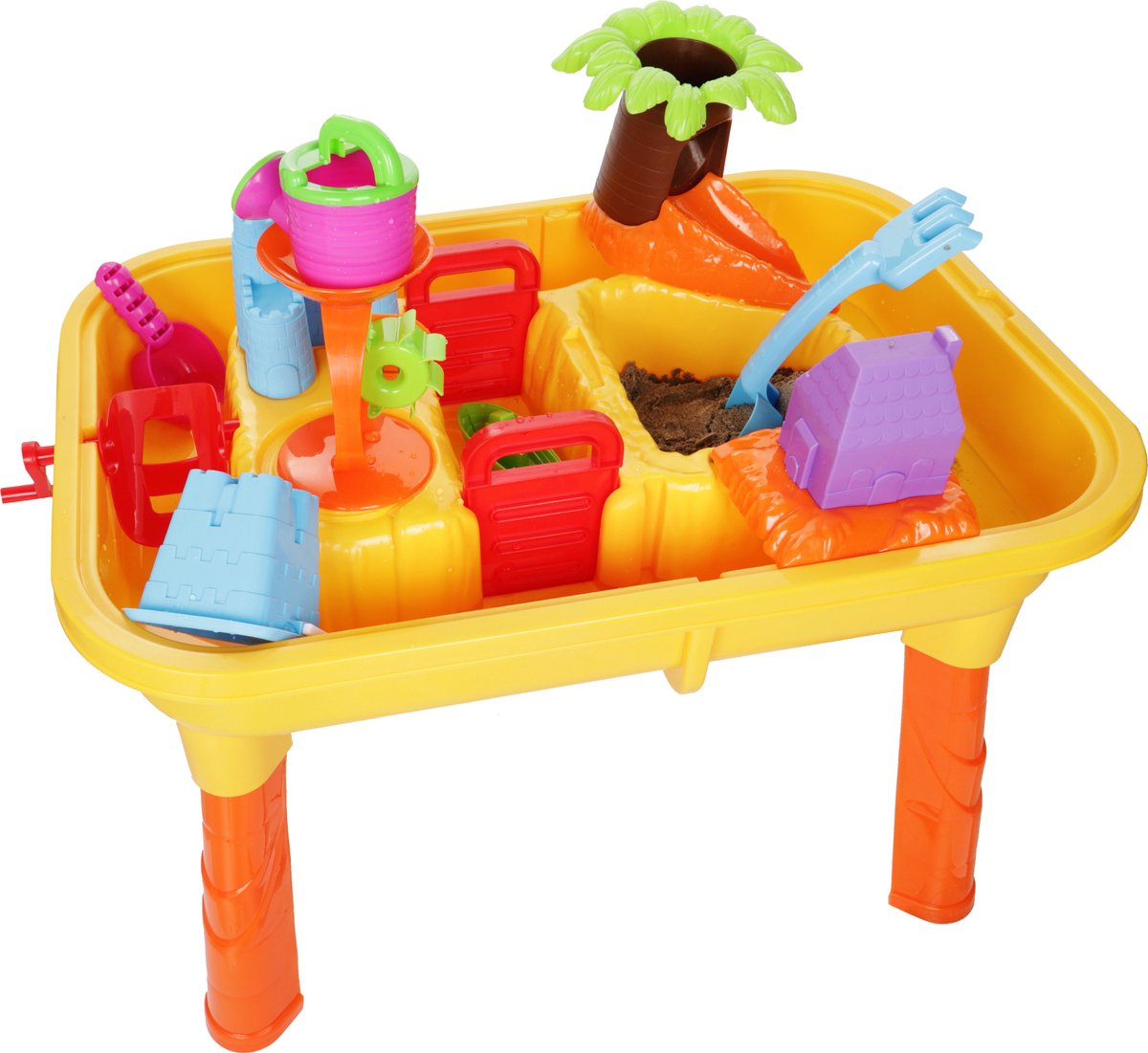 Samenstelling Bijlage ontploffing Watertafel - Zandtafel - Speeltafel - Water speelgoed - Buitenspeelgoed -  25 delig -... | bol.com