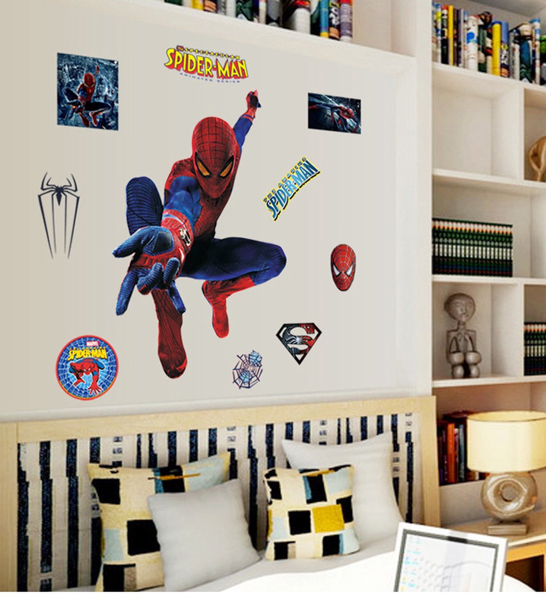 Fireman Sam Muur, muurstickers, stickers, muurdecoratie voor kinderkamer