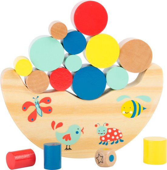 afbreken hoed Krachtcel houten balansspel - "Lekker bewegen" - Multi kleuren - FSC® - Houten  speelgoed 3 jaar | bol.com