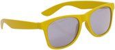 Gele kinder feest- en zonnebril - Feestbrillen voor kinderen