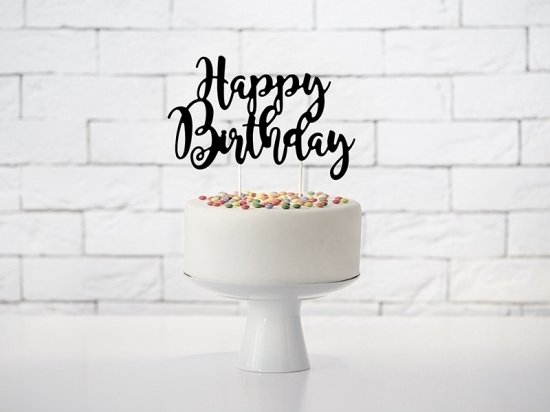 Gâteau de joyeux anniversaire | bol