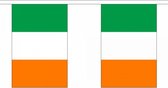 Ligne drapeau de luxe Irlande 9 m