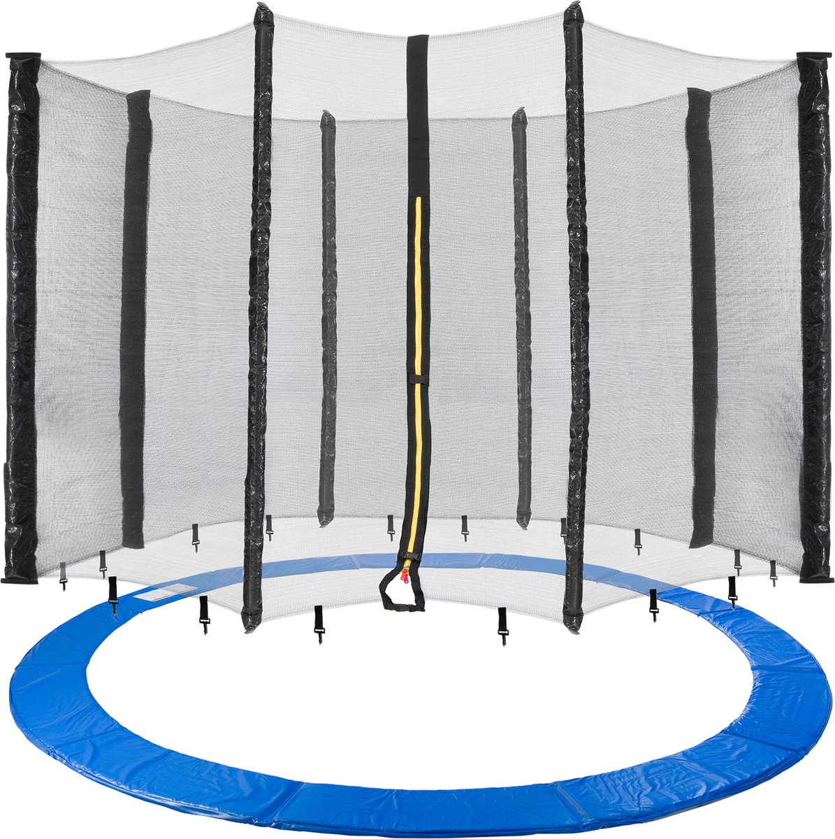 Filet de sécurité pour trampoline AREBOS + protection des bords 460 cm 12  pôles | bol.com