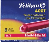 Pelikan 4001 - Cartouches d'encre courtes - Rouge