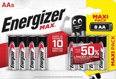 Batterij Energizer Max AA 8-pack