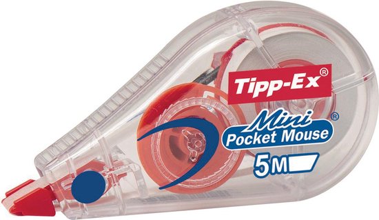 Tipp-Ex correctieroller Mini Pocket Mouse Fashion, blister 2 + 1 gratis - Tipp-Ex