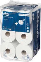 Tork toiletpapier SmartOne Mini, 2-laags, 111 meter, systeem T9, pak van 12 rollen 576 stuks