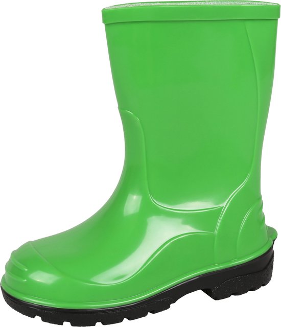 Groene laarzen van PVC materiaal, met antislipzool - OLI LEMIGO