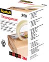 Ruban transparent Scotch®, Flowpack individuel + tour, 19 mm x 66 m, 8 rouleaux / paquet