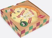 Eat My Socks - Sokken Napoli Pizza Full Box - set van 2 paar