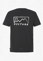 Picture - TRAVIS TECH TEE - MEN black/ XXL