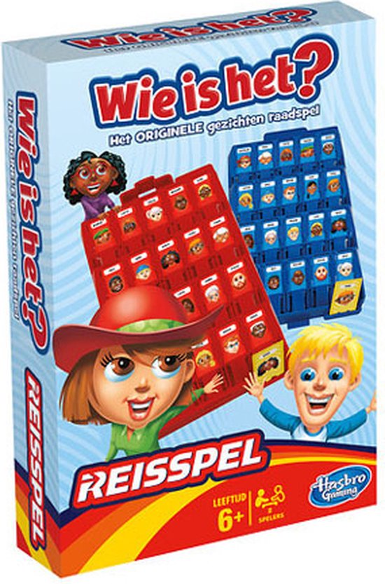 Afbeelding van het spel Hasbro Reisspel Wie Is Het?