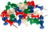 Kangaro - push-pins - 4 kleuren - doosje 40 stuks - K-28001