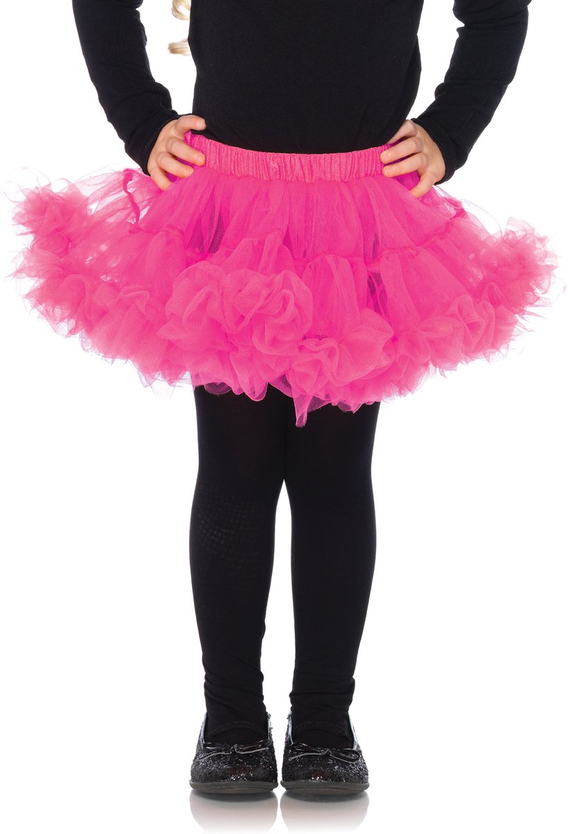 Leg Avenue Kinder Petticoat -Kids 116- Basic Roze