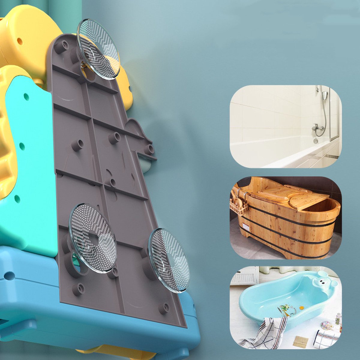 Badspeelgoed – Badspeeltje – Speelgoed voor in Bad – DINO - Baby Cadeau – Water - Kraam Cadeau – Baby Speelgoed – Peuter Speelgoed — afbeelding 4