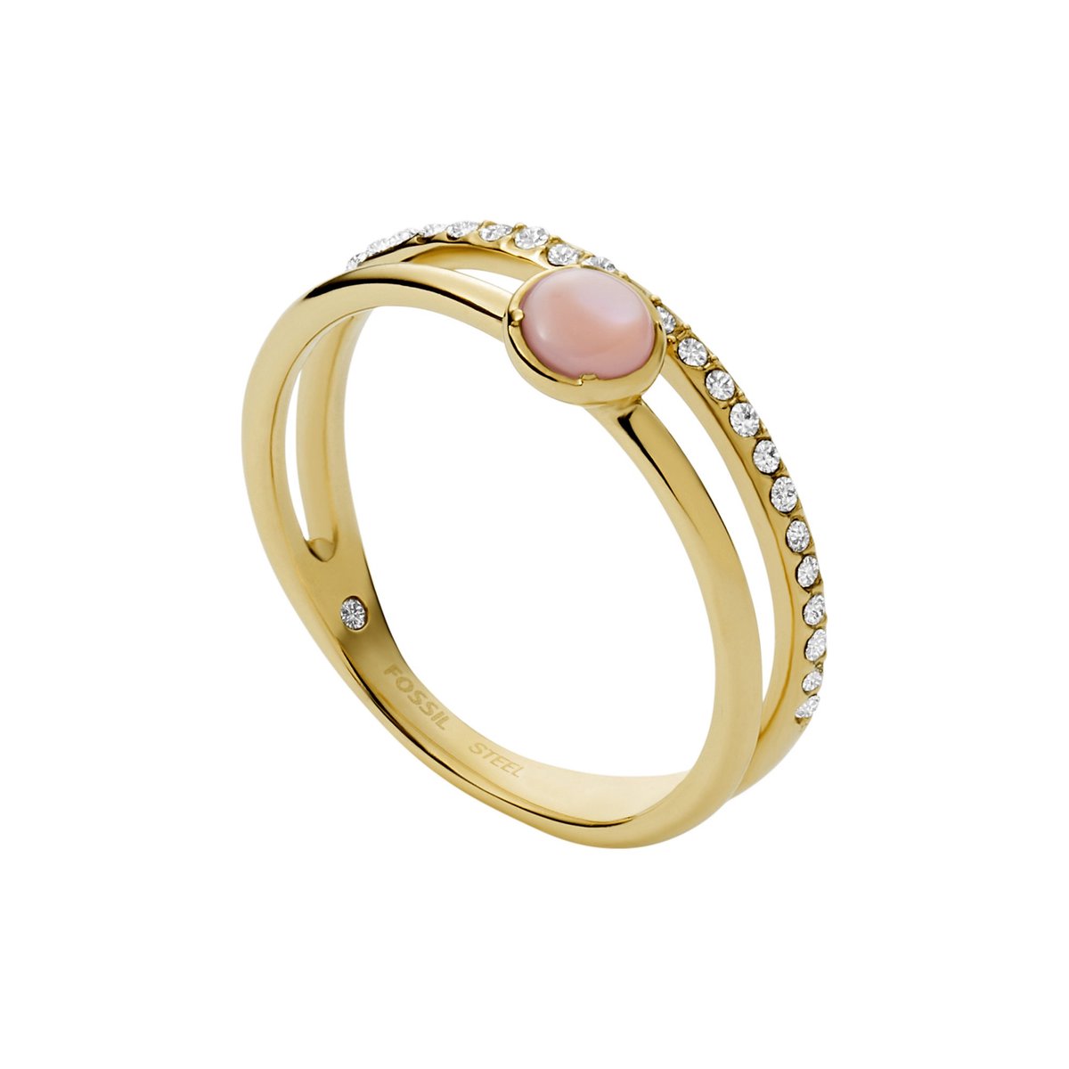 Fossil dames Dames Ring RS Parelmoer 53 Goud 32019957