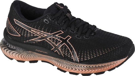 ASICS Gel-Saiun 1012B232-001, Vrouwen, Zwart, Hardloopschoenen, maat: 41,5