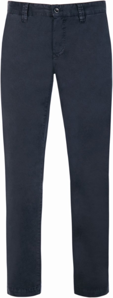 Alberto - Lou Chino Navy - Maat W 34 - L 34 - Slim-fit