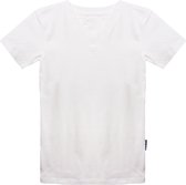 Claesen's® - Jongens T Shirt Wit - White - 95% Katoen - 5% Lycra