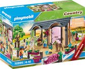 PLAYMOBIL Country Rijlessen met paardenboxen - 70995