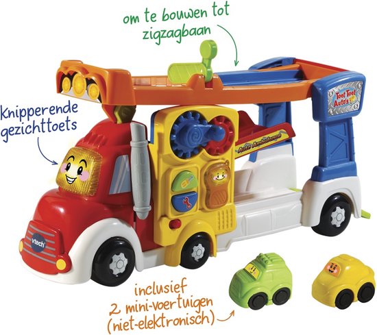 VTech Toet Toet Auto's Speelfiguur - Auto Ambulance - Interactief Speelgoed - Educatief Babyspeelgoed - Cadeau - Vanaf 1 tot 5 Jaar