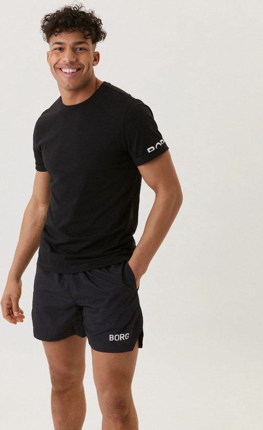 Björn Borg Borg Breeze T-Shirt Homme - chemises de sport - noir - taille M  | bol.com