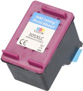 PrintAbout huismerk Inktcartridge 3YM63AE (305XL) 3-kleuren Hoge capaciteit geschikt voor HP
