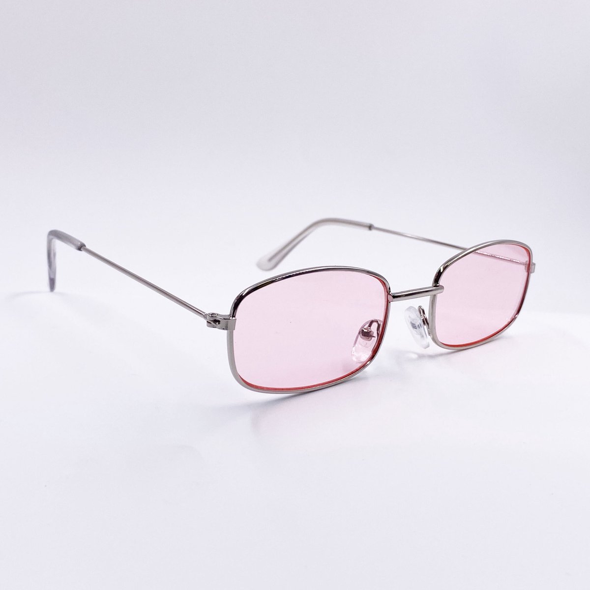 Retro Glasses - festivalbril - zonnebril - feestbril - festival spacebril - festivalzonnebril | Roze | PartyGlasses
