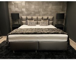 Boxspring 180x210 Tripoli - Incl. prestige matras - HR45 Koudschuim - 7-zones Pocketvering - Hotel Chique