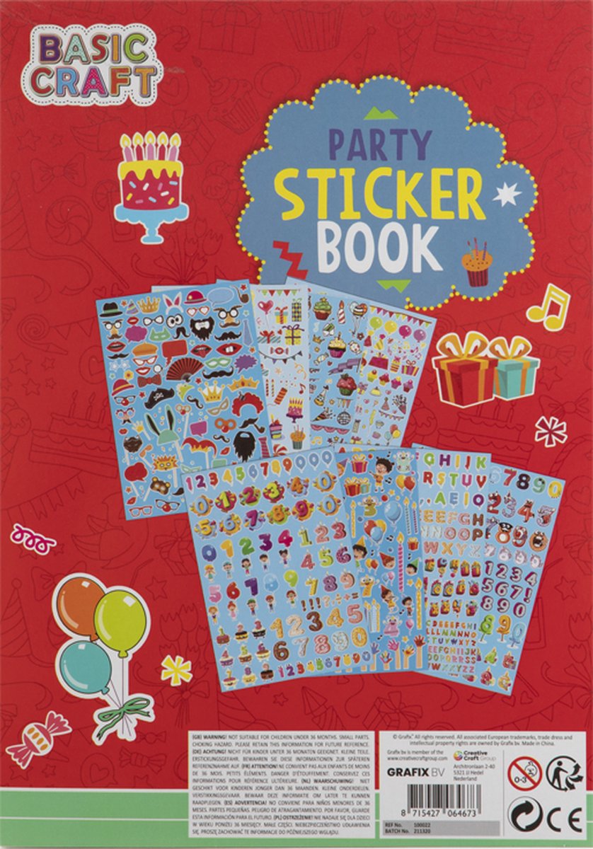 Stickerboek voor Kinderen 3pcs - Stickers Kinderen Knutselen - Stickers Meisjes - Creatief met Stickers Kids - Geschikt als beloningsstickers — afbeelding 9