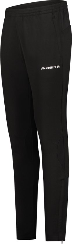 Masita | Trainingsbroek Rib - Duurzaam materiaal - Broekspijp met rits -  BLACK - S | bol.com