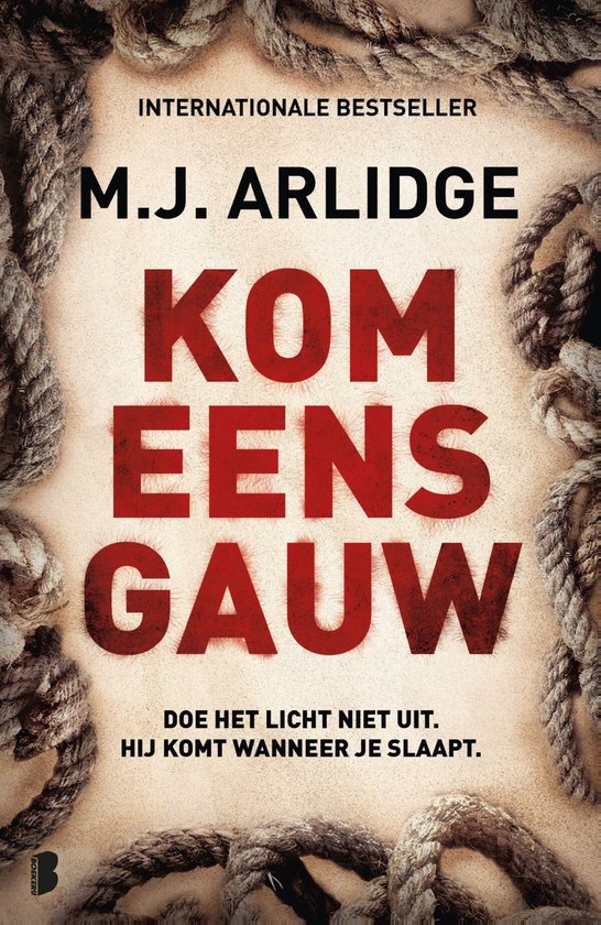 Boek cover Kom eens gauw van M.J. Arlidge