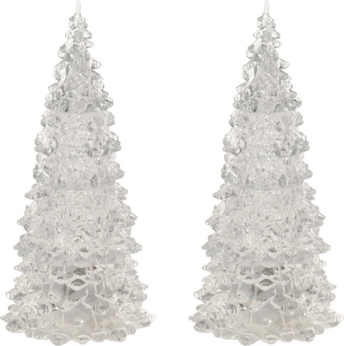DAHI Kerstboomversiering ijspegel hangers, 25 stuks, acryl ijspegels 15,5 cm lengte, decoratie voor kerstboom
