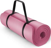 Tapis de fitness Sens Design - Tapis de yoga - 185 x 60 cm - 1,5 cm d'épaisseur - Rose