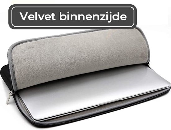 zanger les component Laptop sleeve 17 inch + Etui (Laptophoes) zwart van ZEDAR® | bol.com