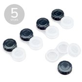 Set de Objectifs avec 5 étuis à lentilles - noir/blanc