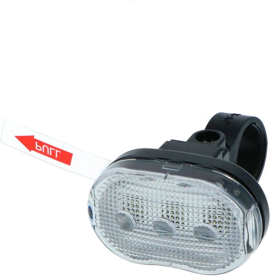 Kennis maken Hilarisch Merg Dresco Fietsverlichting - Fietslamp Classic - LED Koplamp Zwart | bol.com