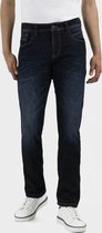 camel active Regular Fit 5-Pocket katoenen Jeans - Maat menswear-33/36 - Dunkelblauw