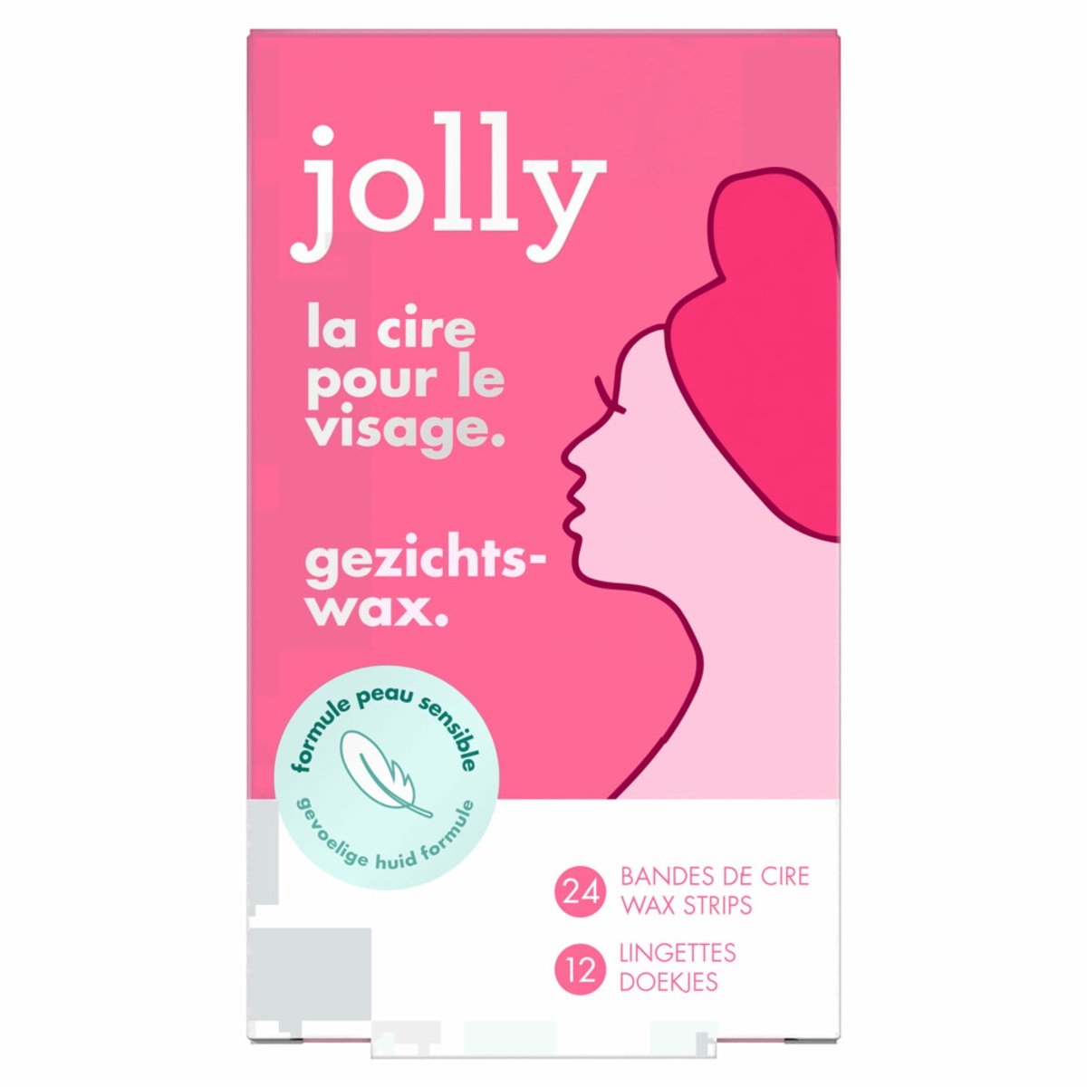 Jolly Waxstrips Gezicht - 24 stuks