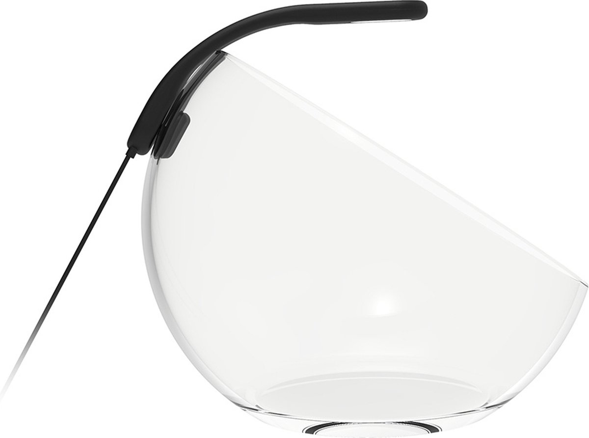 AquaLighter Nano Soft 20/30 Zwart - Perfecte LED verlichting voor vissenkom of terraria