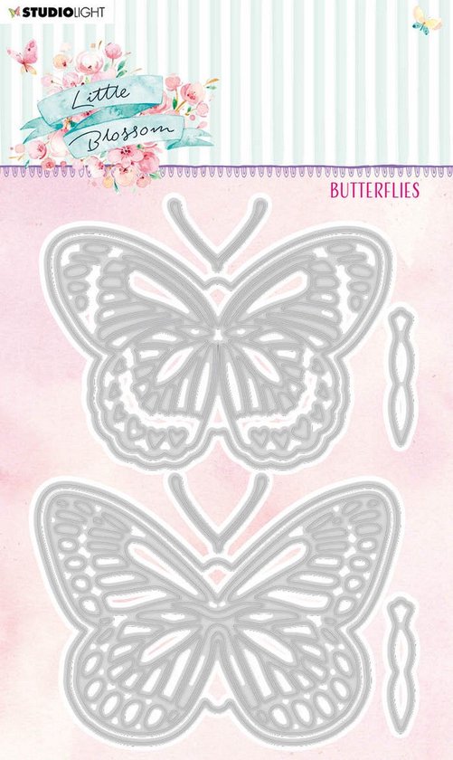 Studio Light Little Blossom cutting die Butterflies | bol.com