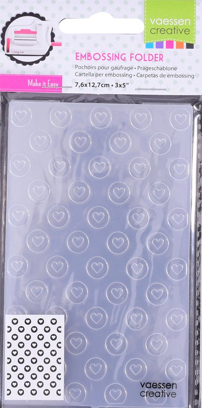 Vaessen Creative Classeur De Gaufrage 3D - Fantômes 15 X 15 Cm