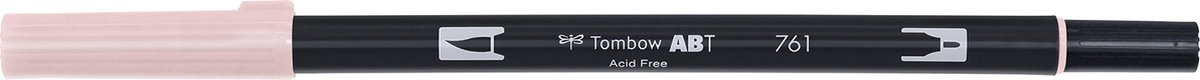 Tombow Brush pen - ABT 761 - Dual Brushpen - Carnation - Roze — afbeelding 3